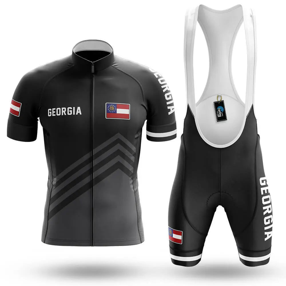 Georgia S4 Black - Men's Cycling Kit