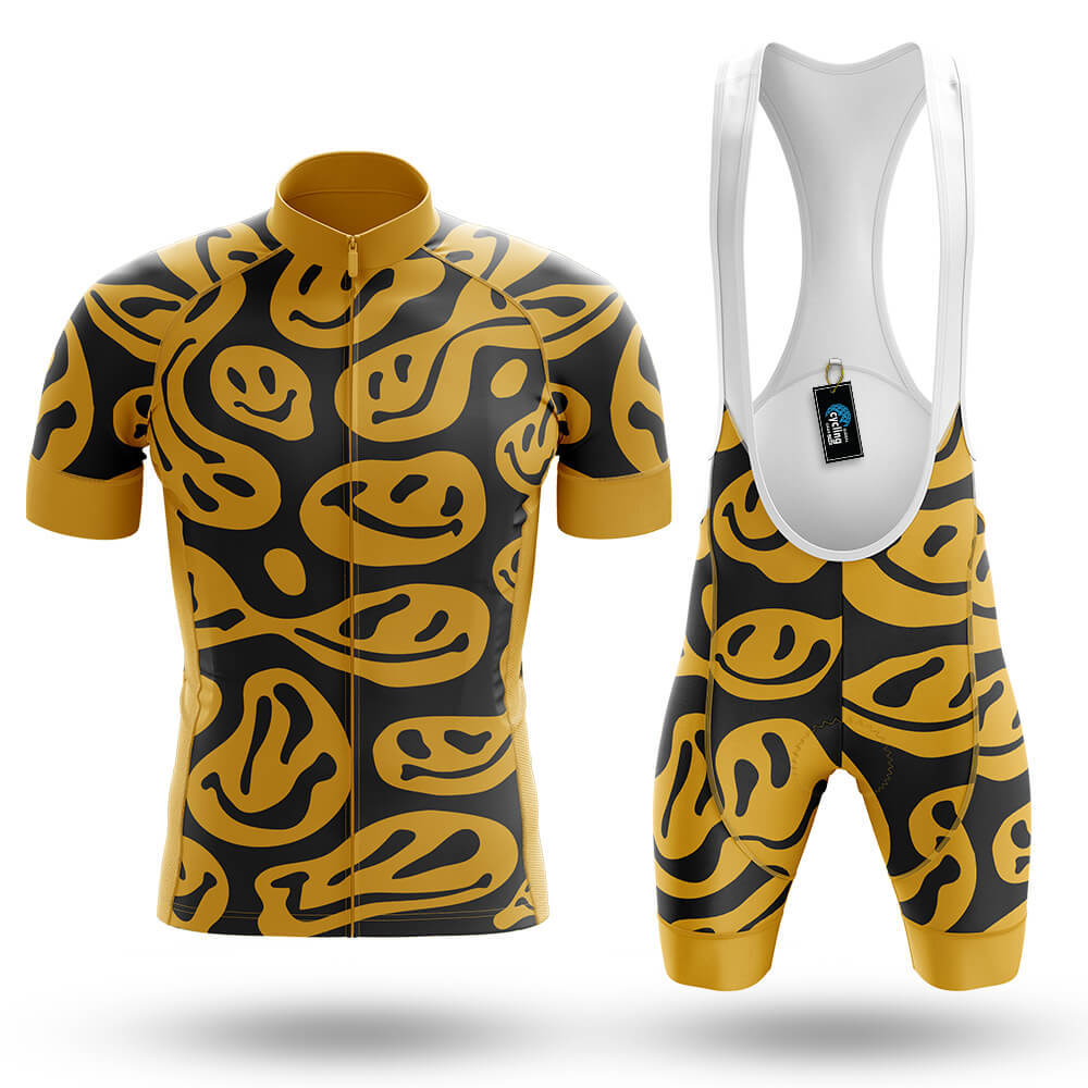 Melted Smiley Face - Men's Cycling Kit