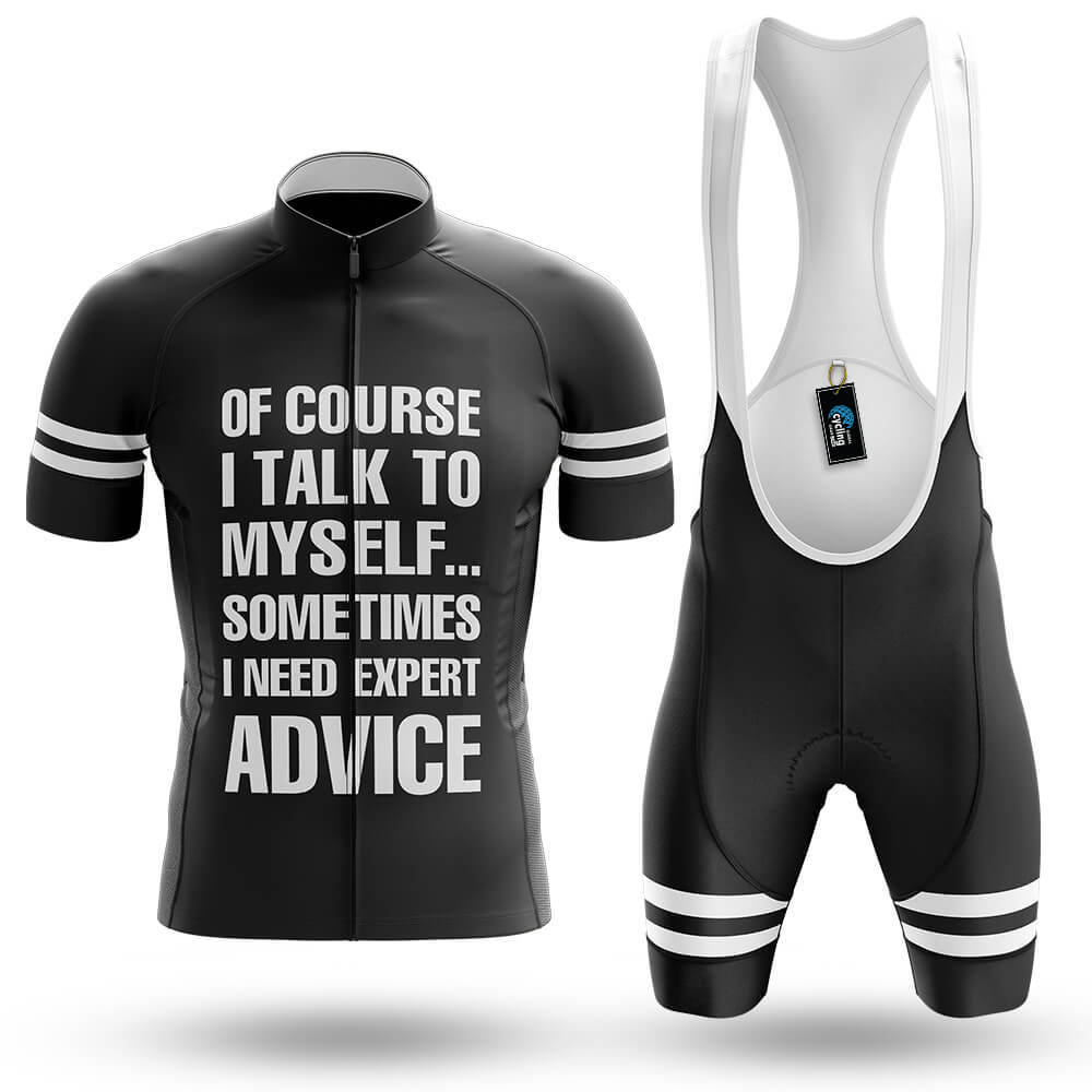 Of Course I Talk To Myself - Men's Cycling Kit