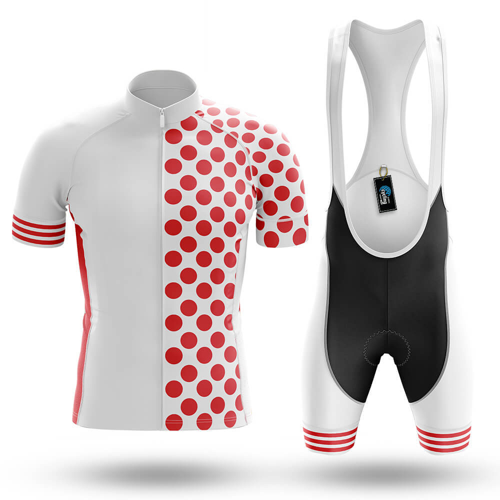Red Polka Dot - Men's Cycling Kit