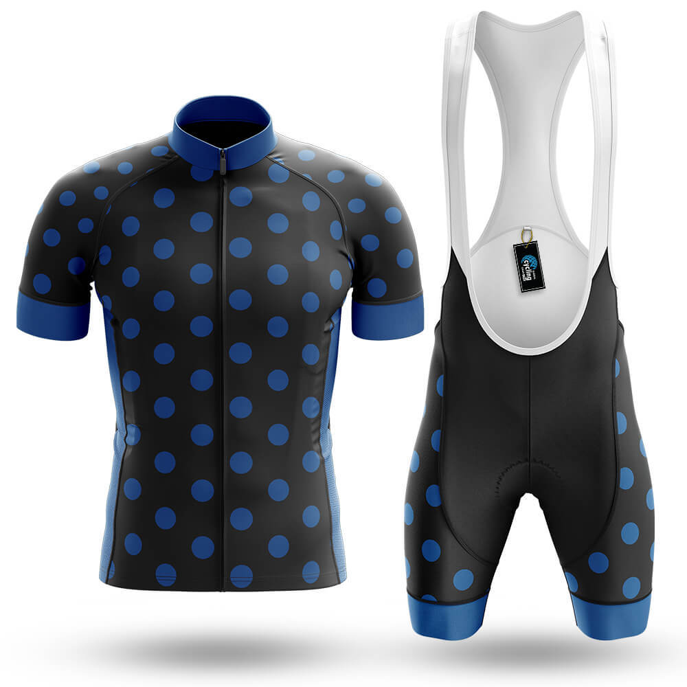 Black Polka Dot Cycling Jersey