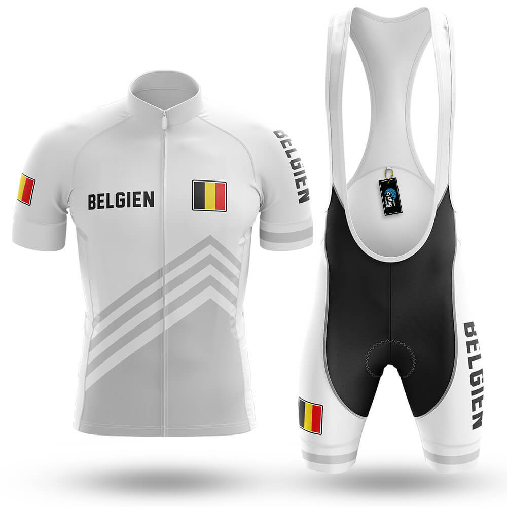 Belgien S5 White - Men's Cycling Kit