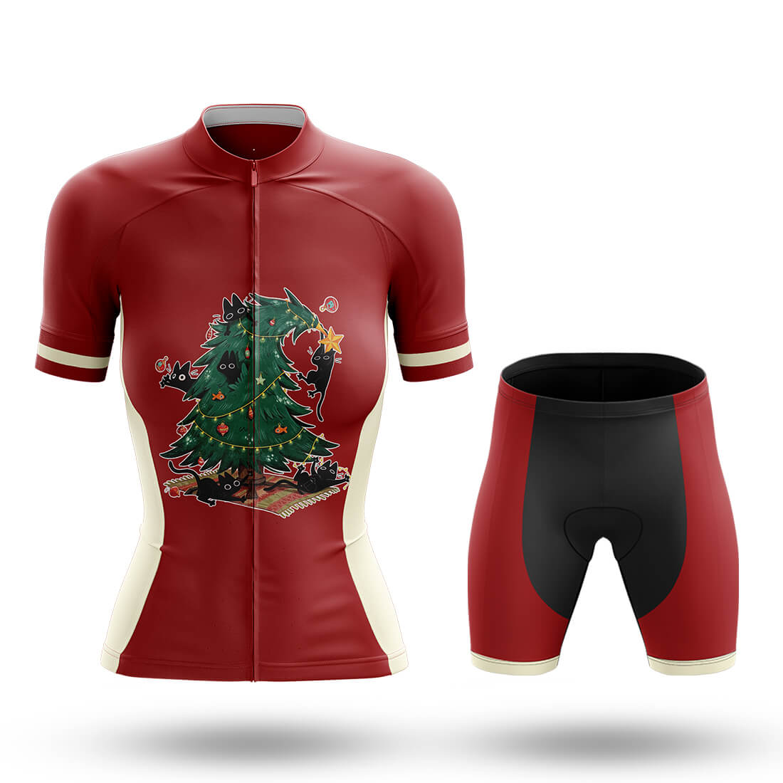 Catmas Tree - Women's Cycling Kit
