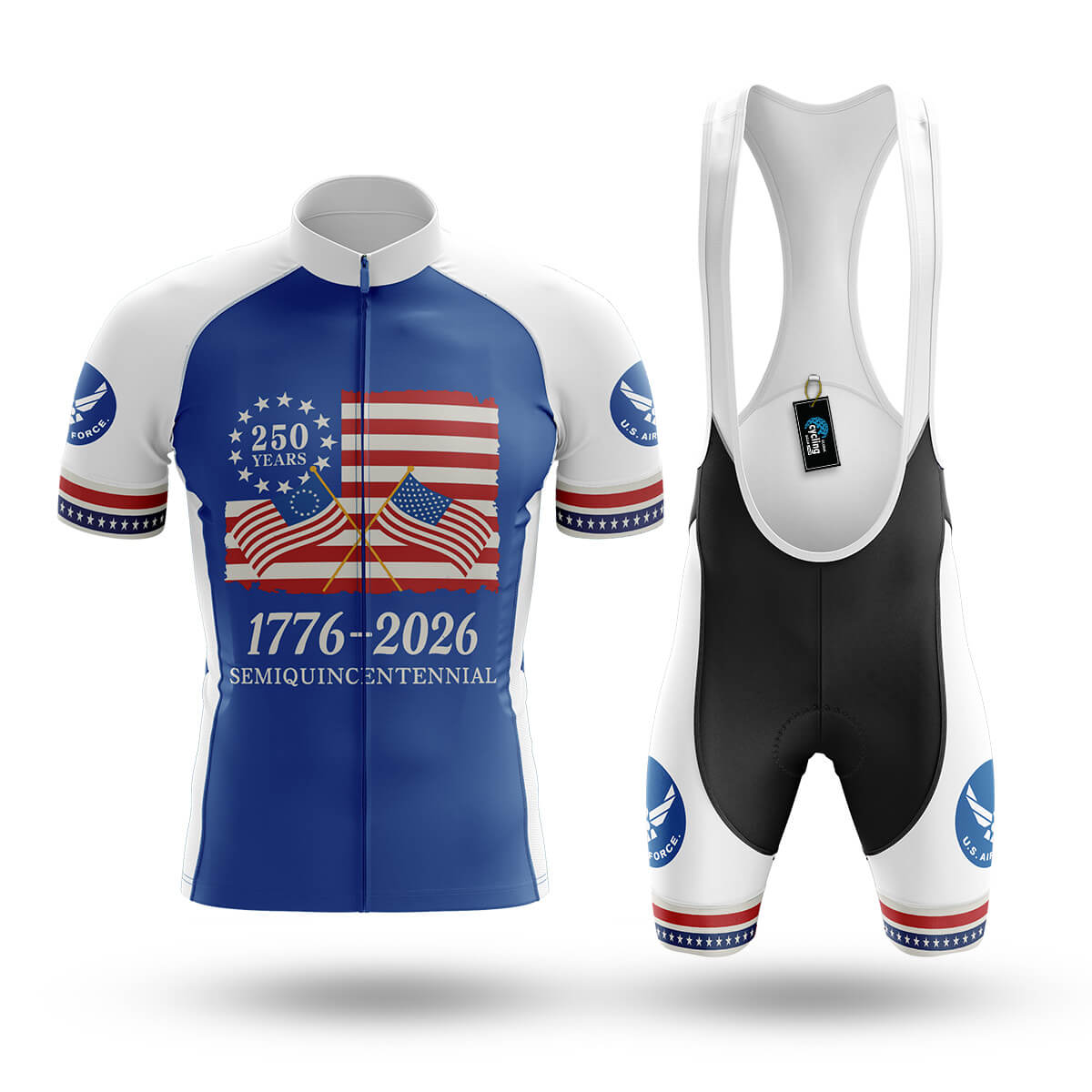 America 250 Air Force - Men's Cycling Kit