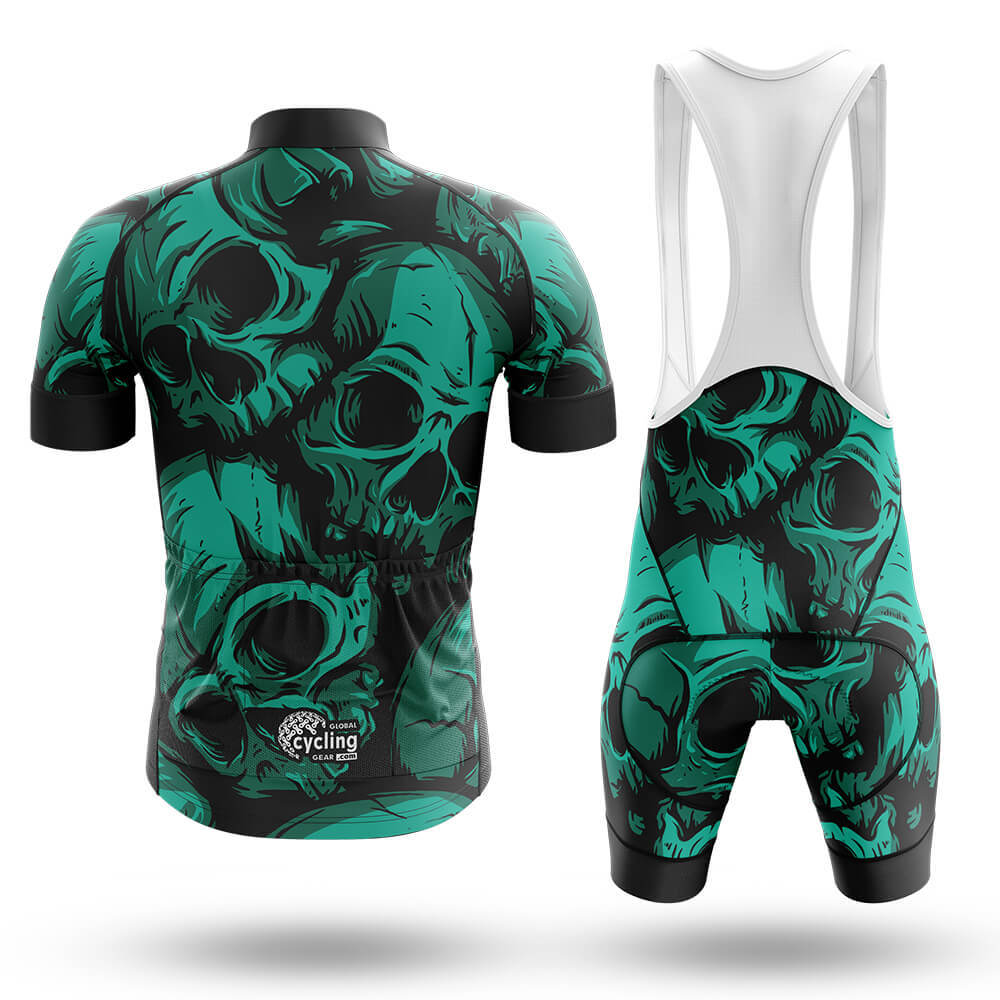 Green Skulls - Men's Cycling Kit