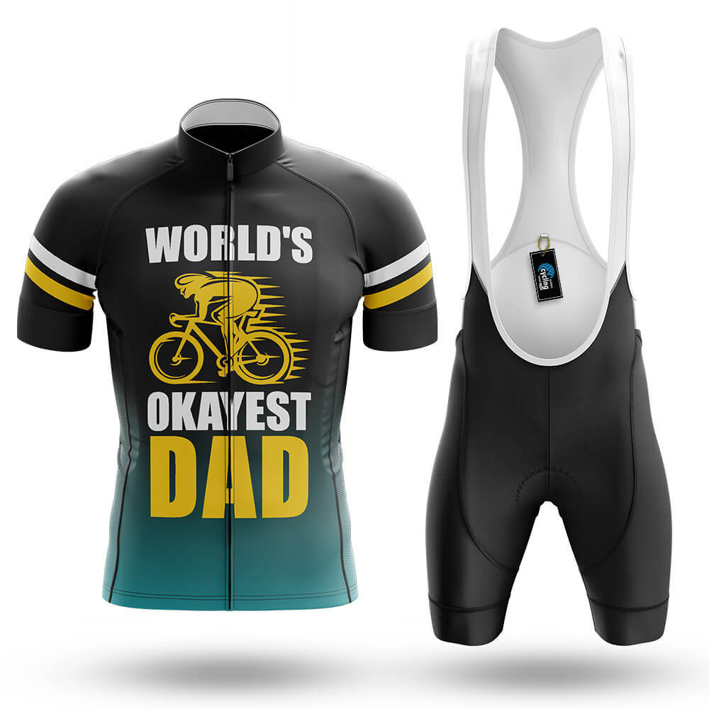 World's Okayest Dad - Men's Cycling Kit