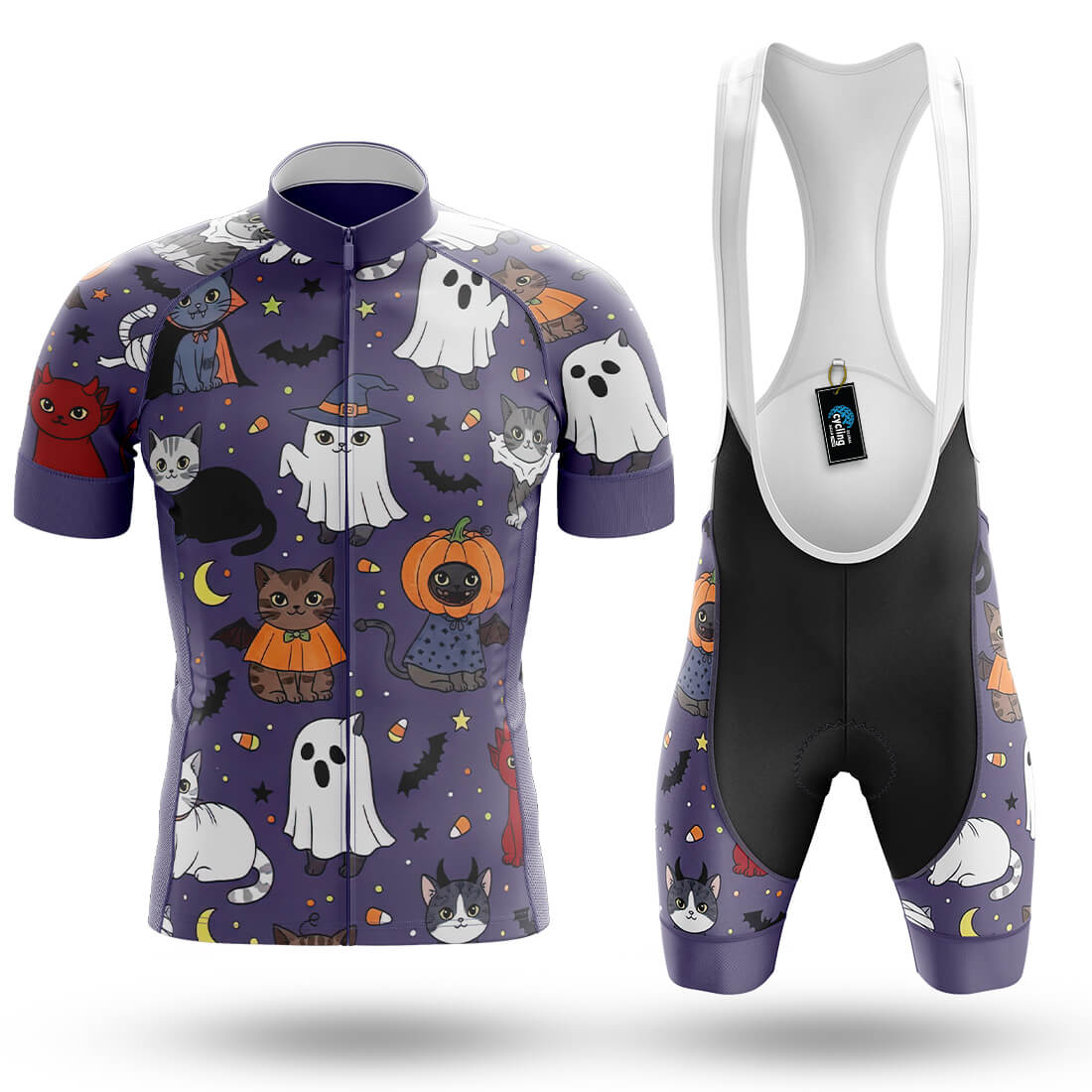 Spooky Cat - Men's Cycling Kit