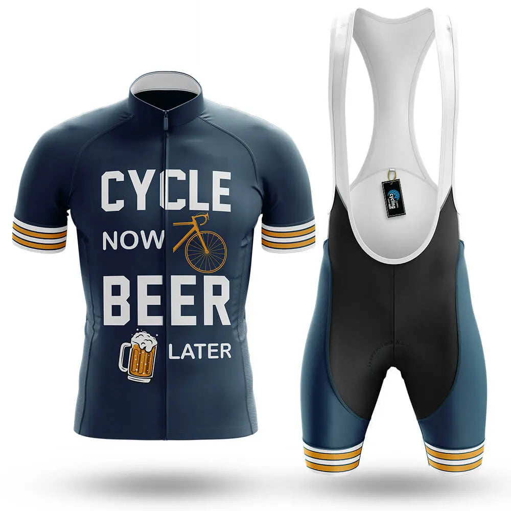 Cycle Now Beer Later - Men's Cycling Kit
