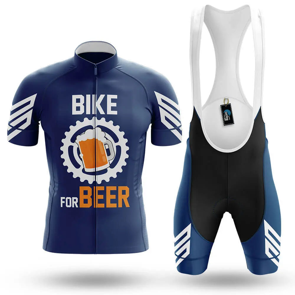 Bike For Beer V3 - Navy - Men's Cycling Kit