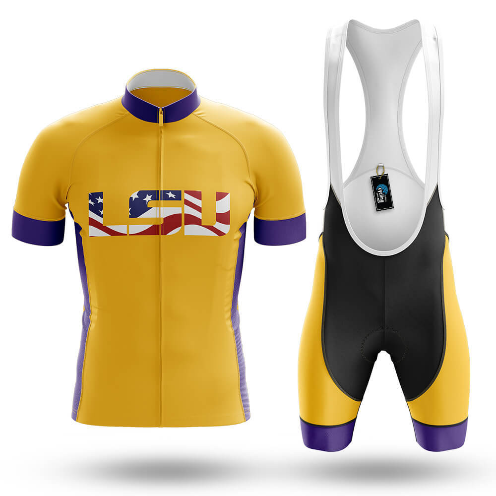 Patriotic LSU Tigers - Men's Cycling Kit