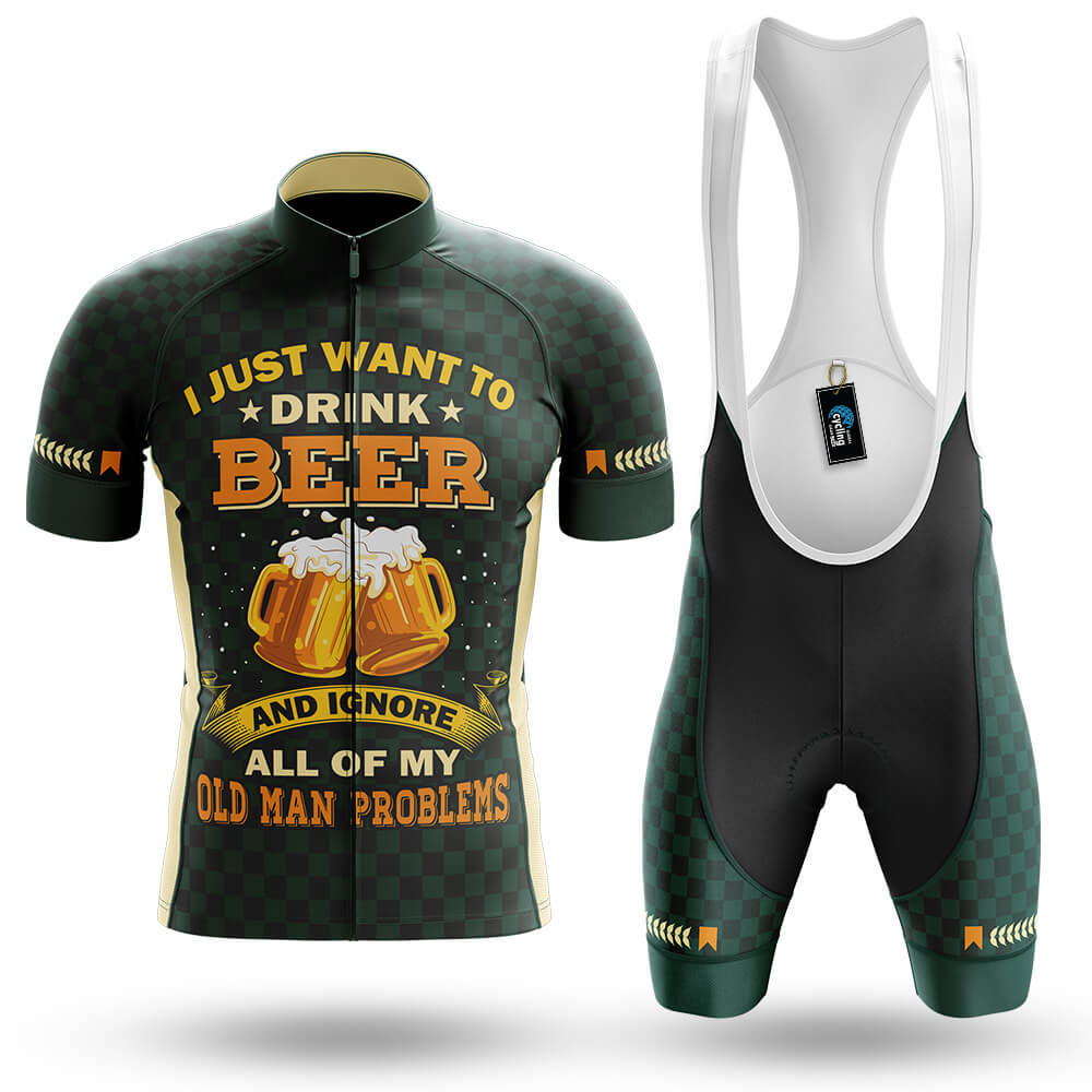 Drink Beer Ignore Problems - Men's Cycling Kit