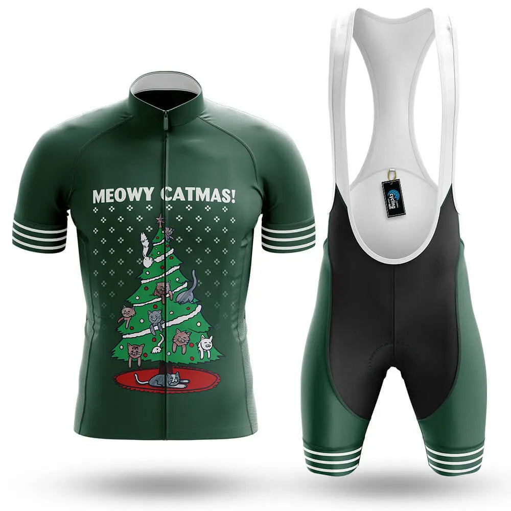 Meowy Christmas - Men's Cycling Kit
