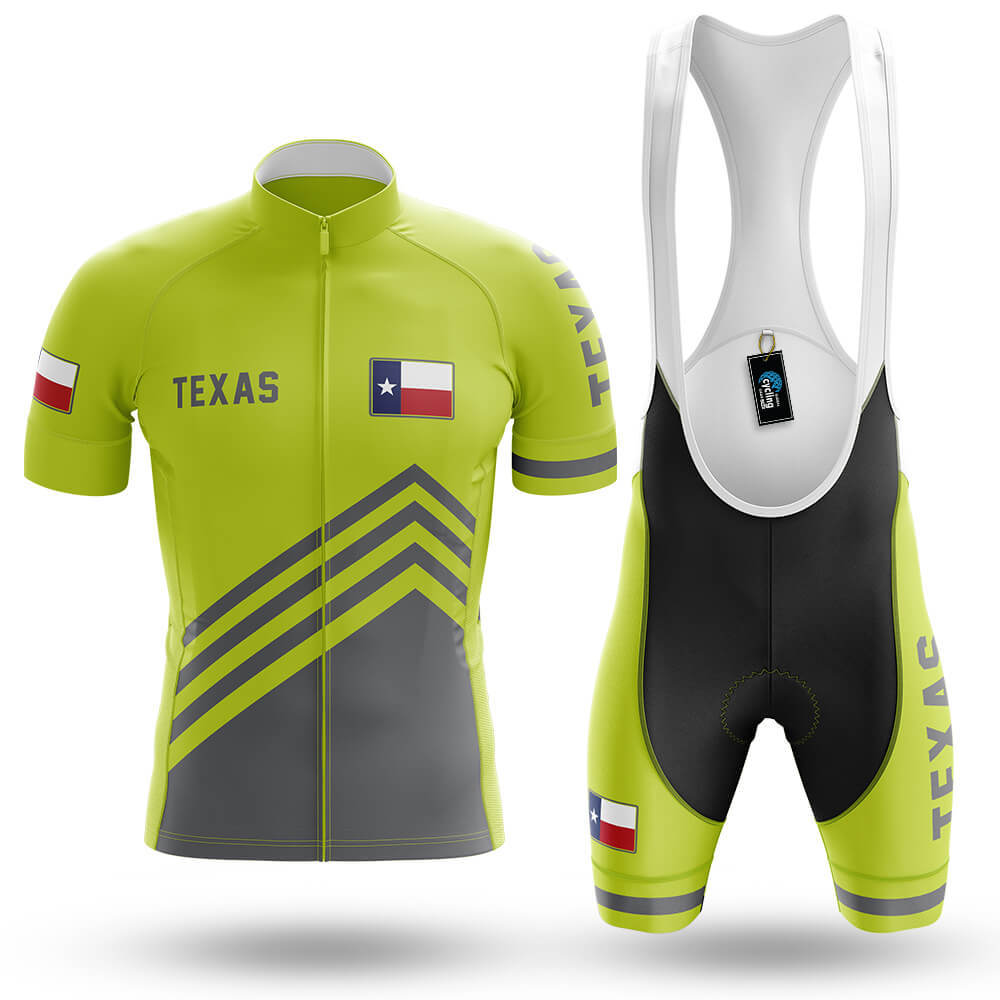 Texas S4 Lime Green - Men's Cycling Kit