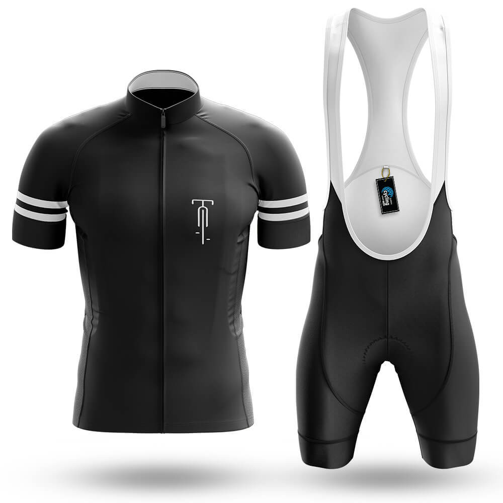 Minimal Retro Bike - Men's Cycling Kit