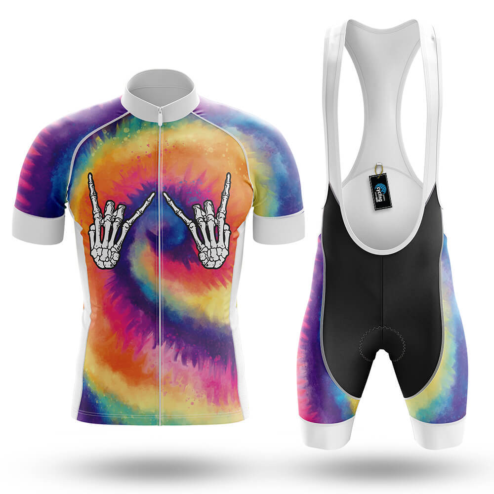 Tie Dye Rock Hands - Men's Cycling Kit