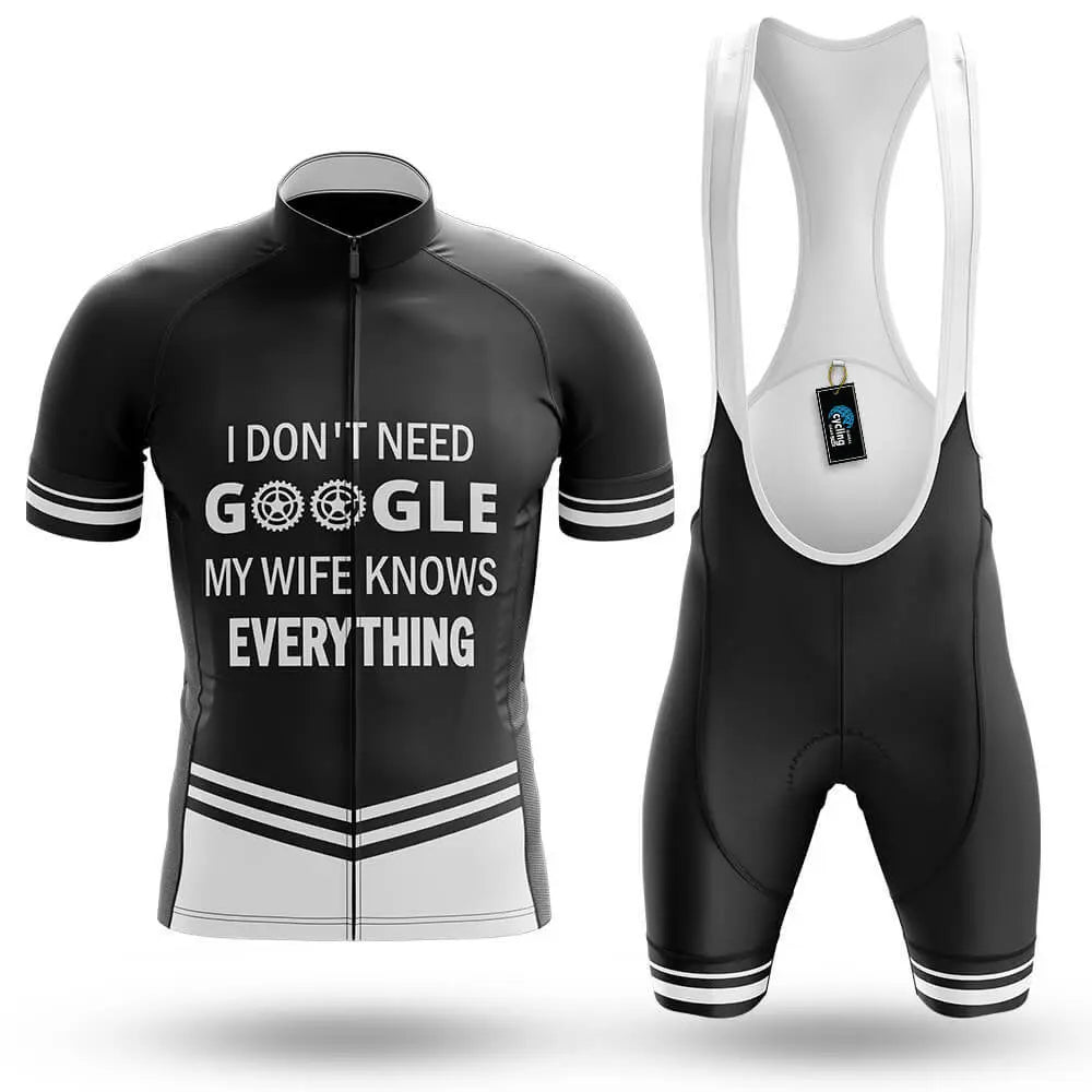 My Wife Knows Everything - Men's Cycling Kit