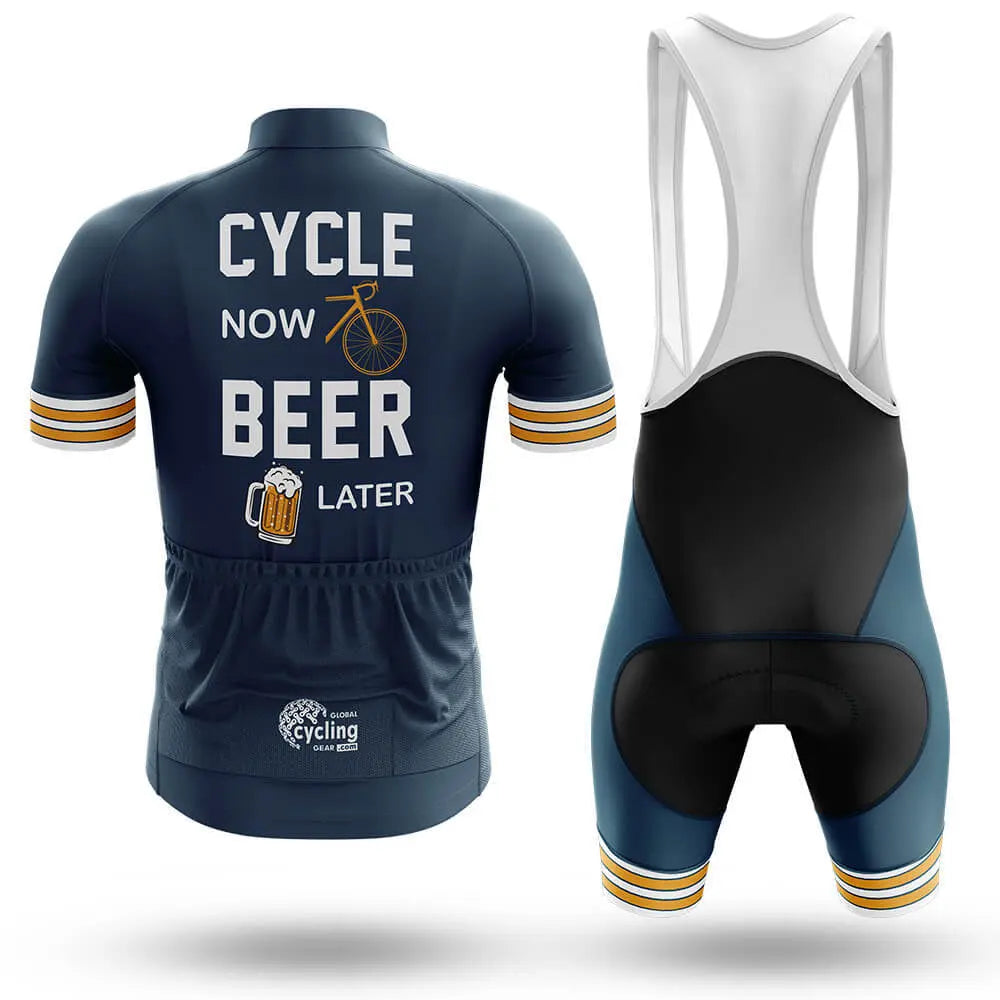 Cycle Now Beer Later - Men's Cycling Kit