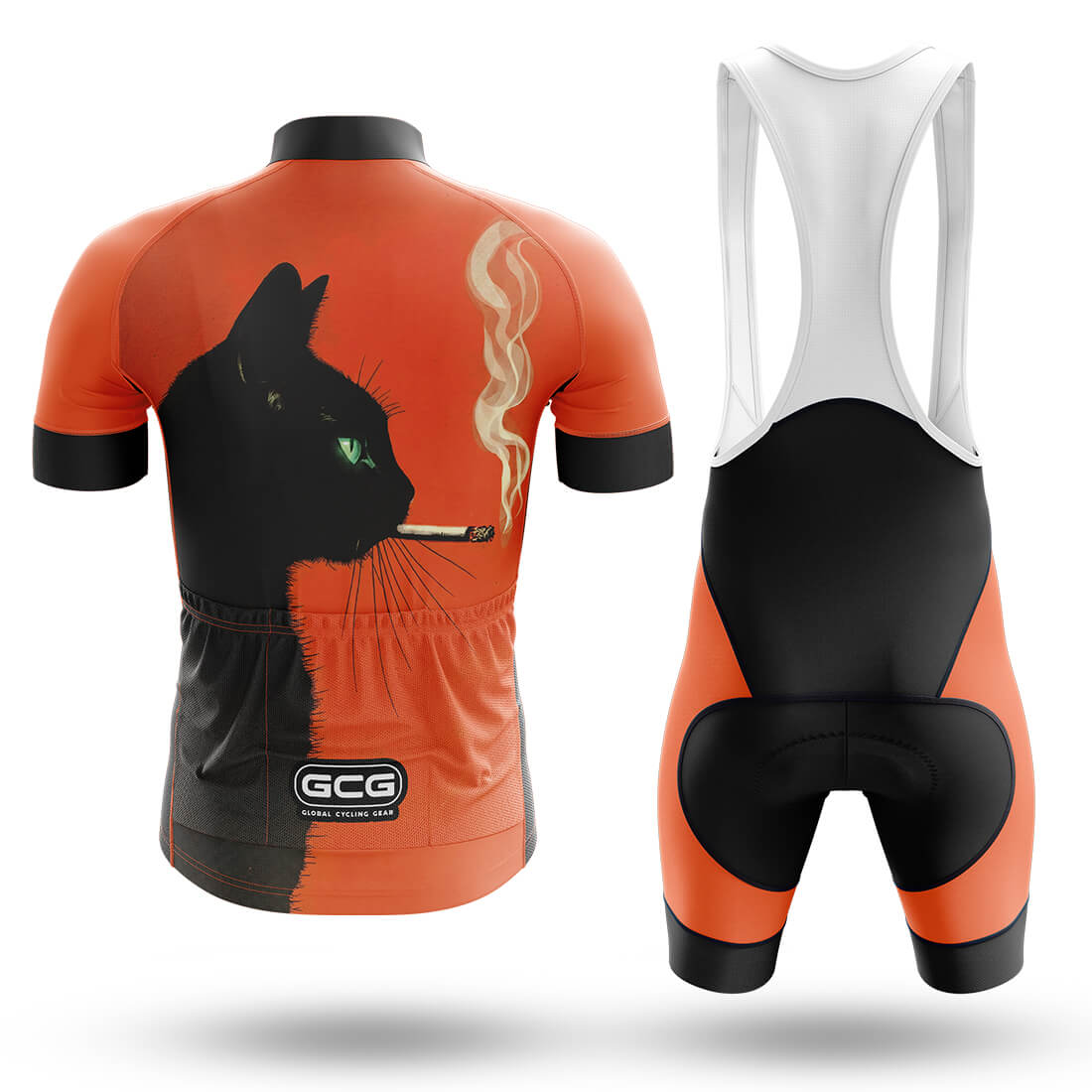 Black Cat Smoking - Men's Cycling Kit