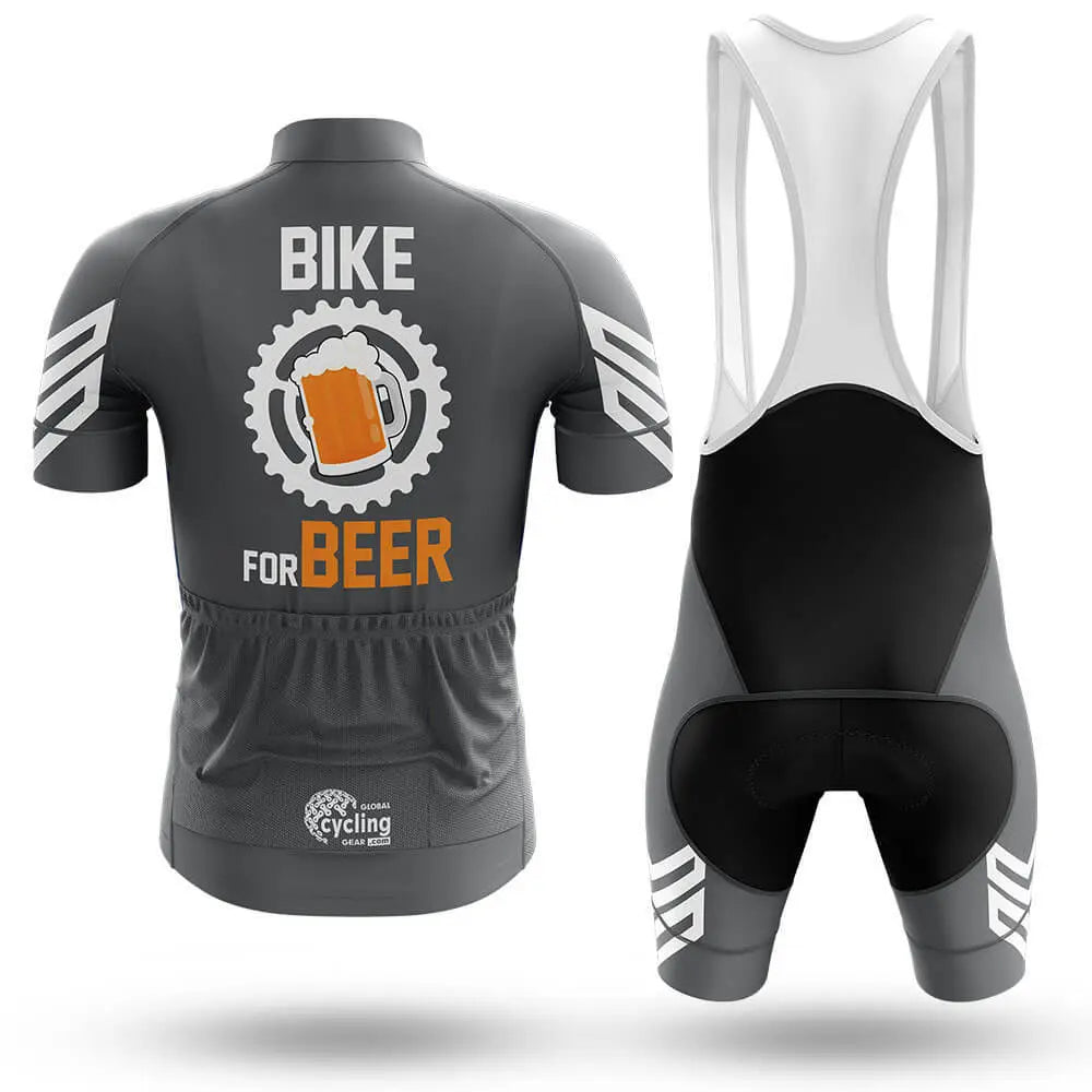 Bike For Beer V3 - Grey - Men's Cycling Kit