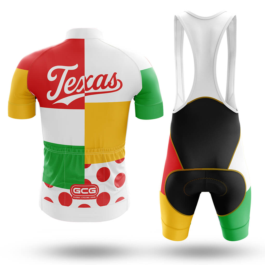 Texas 1985 Grand Tour Inspired Men's Cycling Jersey - Men's Cycling Kit