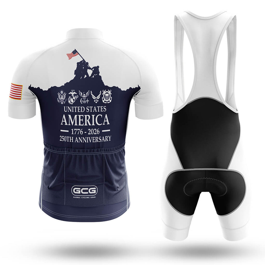 America 250 Navy Veteran - Men's Cycling Kit