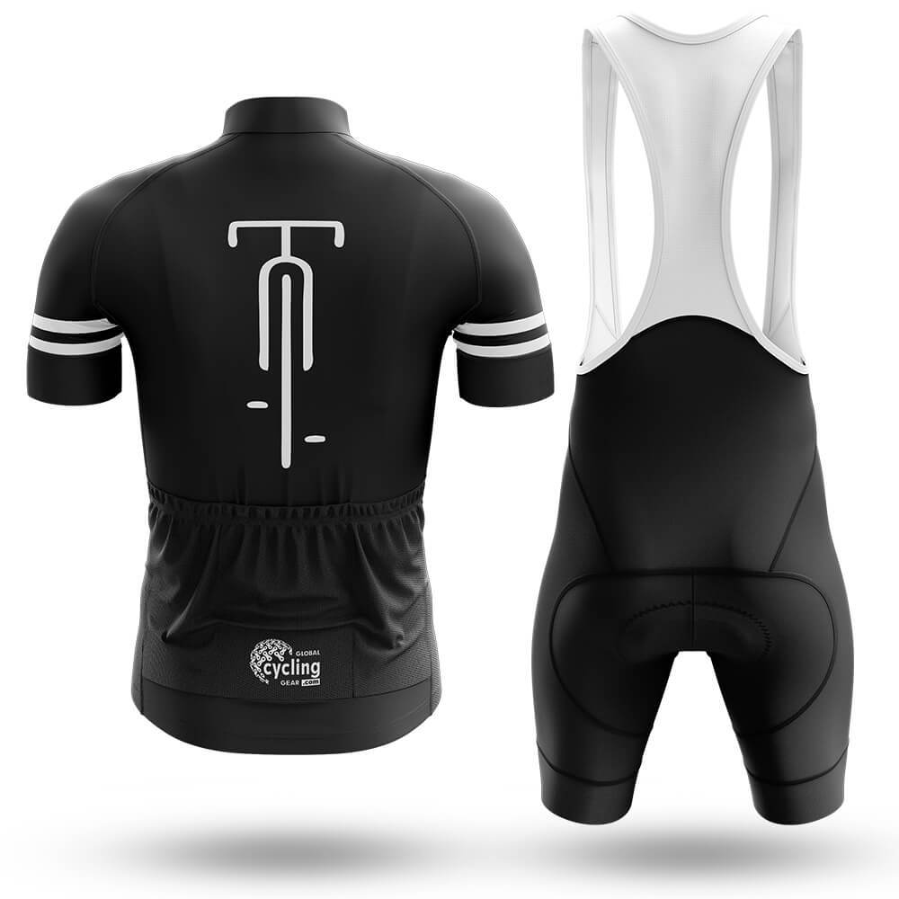 Minimal Retro Bike - Men's Cycling Kit