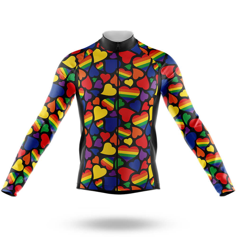 Pride Hearts - Men's Cycling Kit
