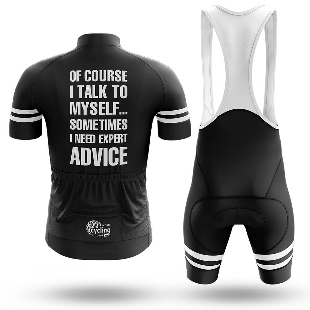 Of Course I Talk To Myself - Men's Cycling Kit