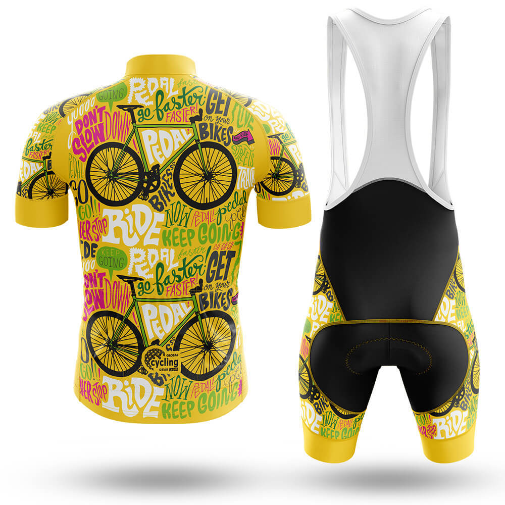 Never Stop Riding - Men's Cycling Kit