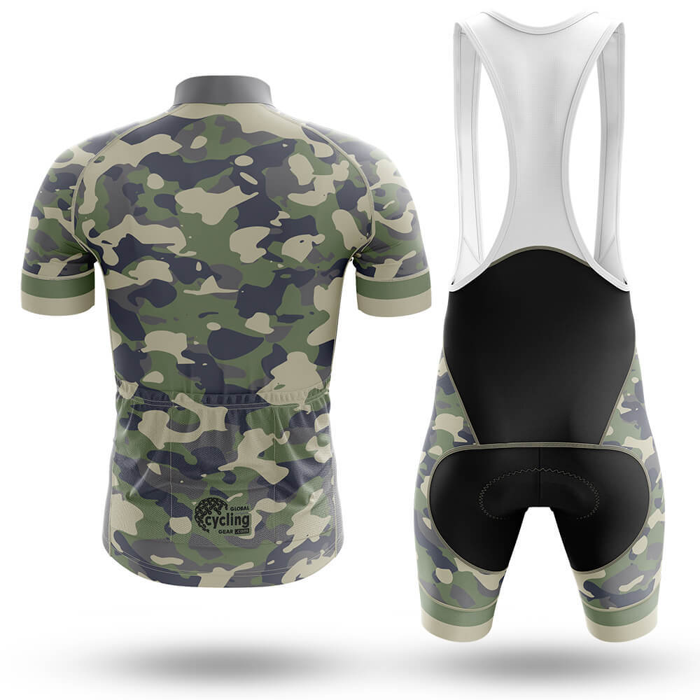 Green Camo Cycling Jersey