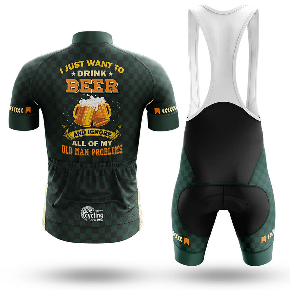 Drink Beer Ignore Problems - Men's Cycling Kit