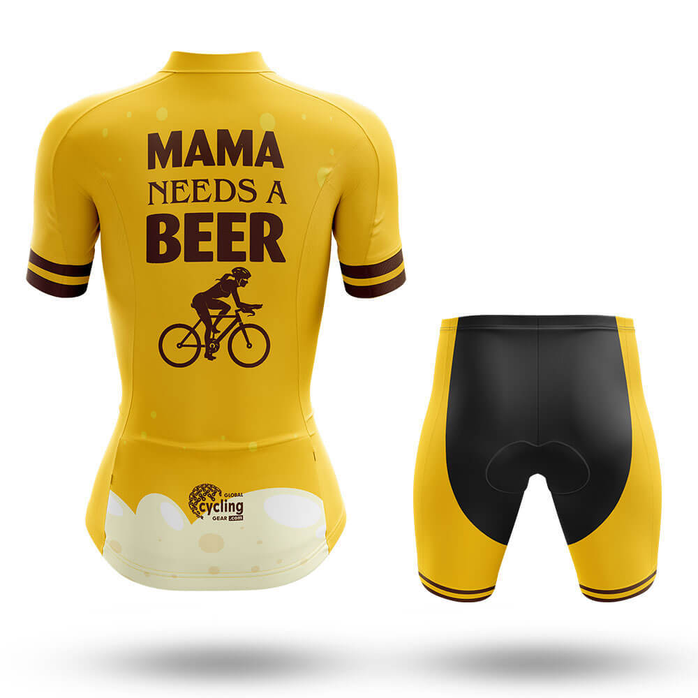 Mama Needs A Beer - Women's Cycling Kit