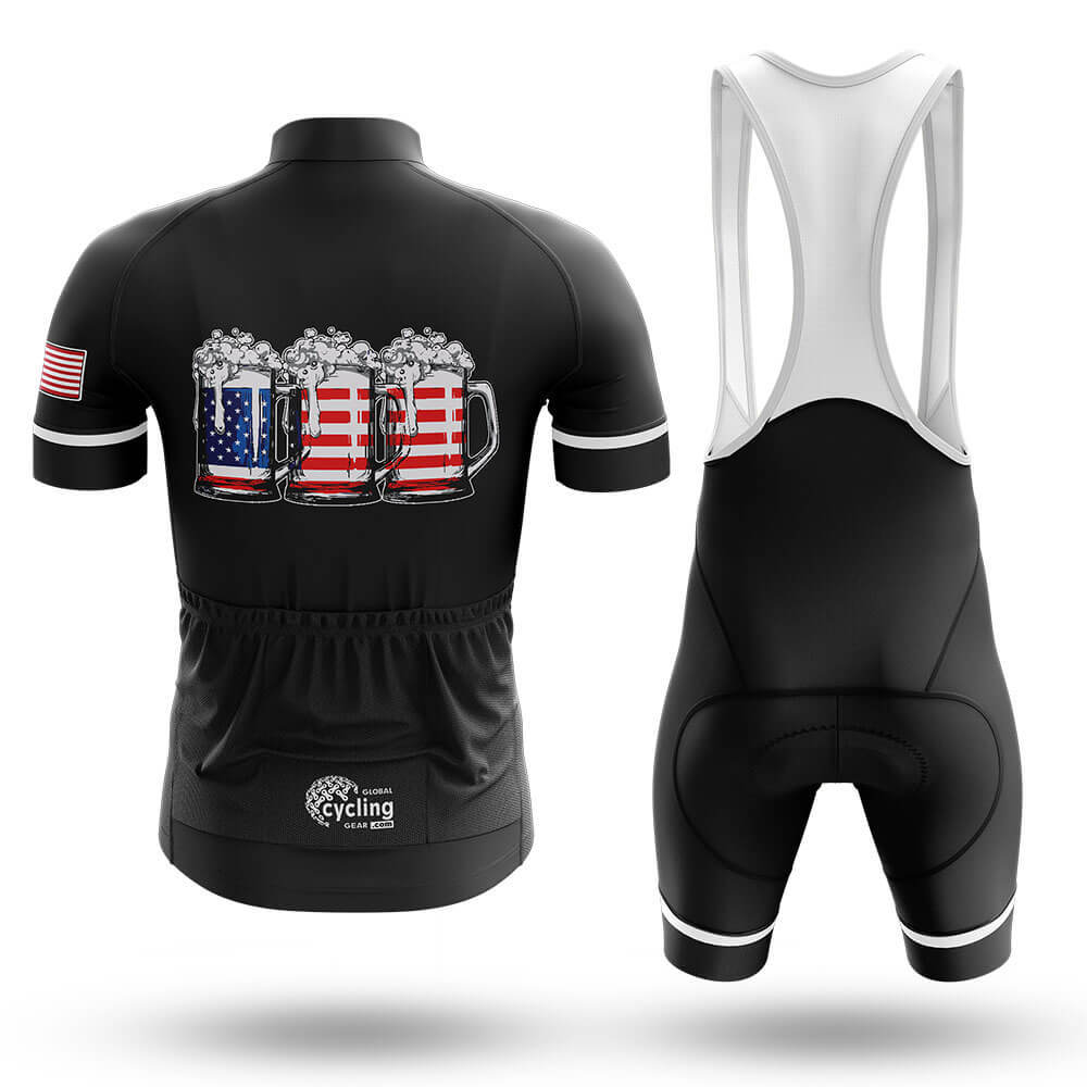 Beer American Flag - Men's Cycling Kit