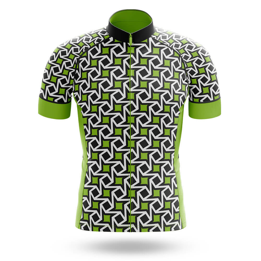 Tiny Pattern - Green - Men's Cycling Kit