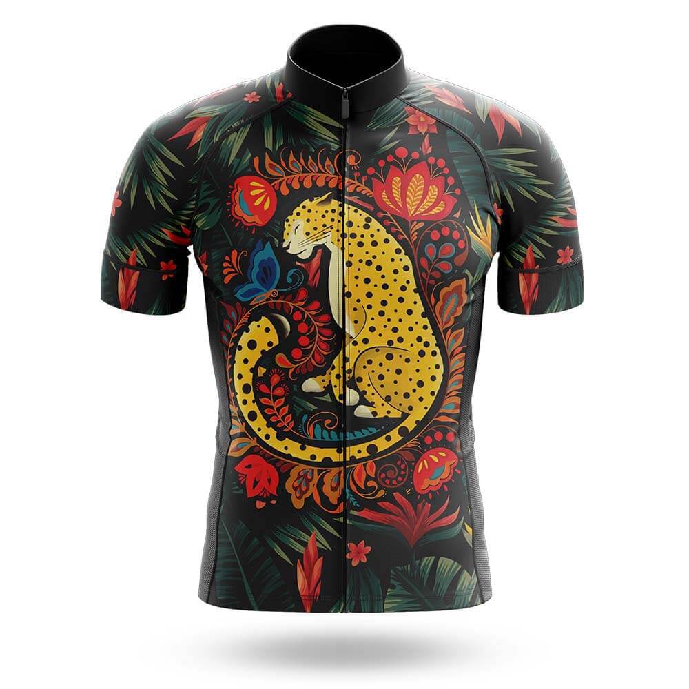 Floral Jaguar - Men's Cycling Kit