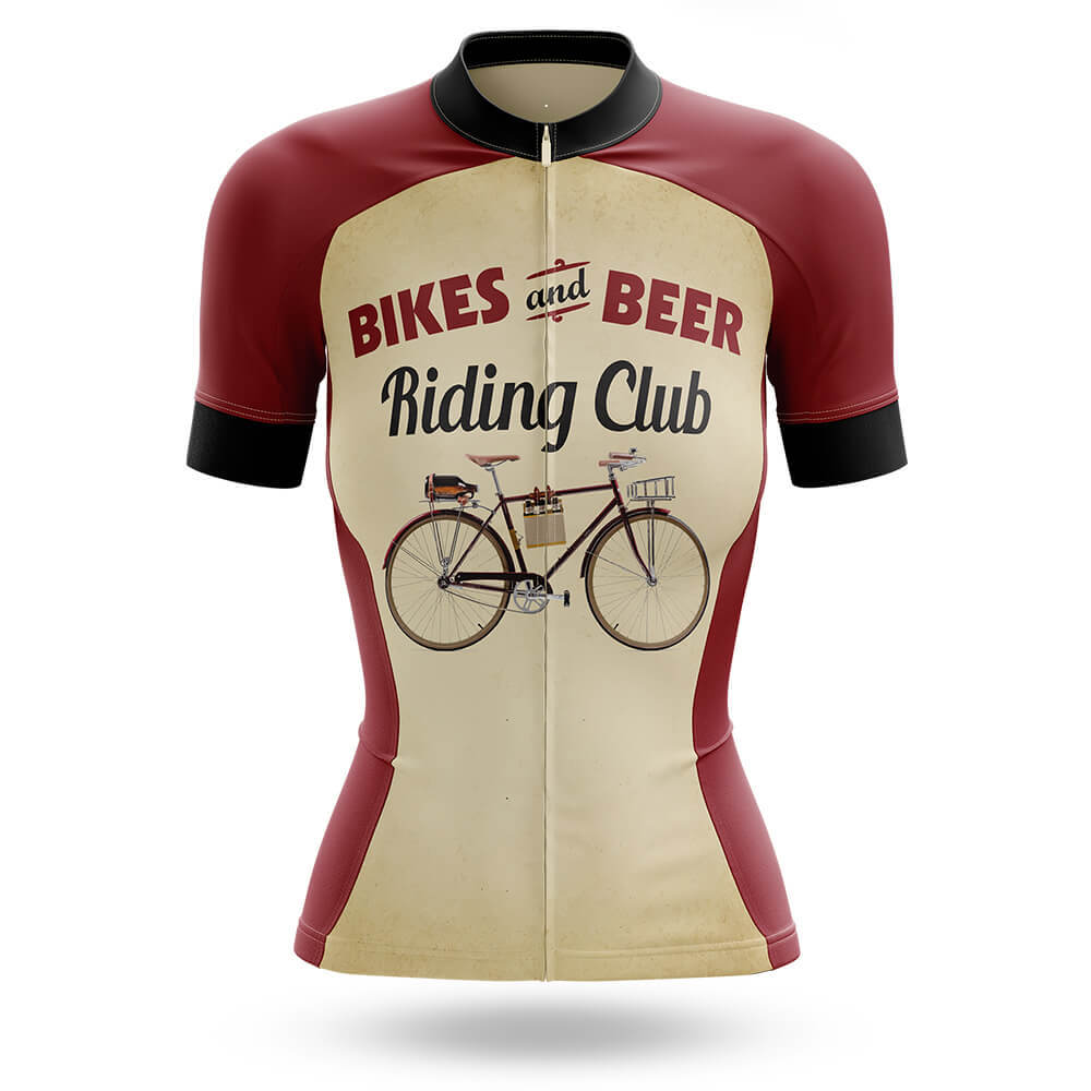 Retro Beer Riding Club Vintage - Women's Cycling Kit