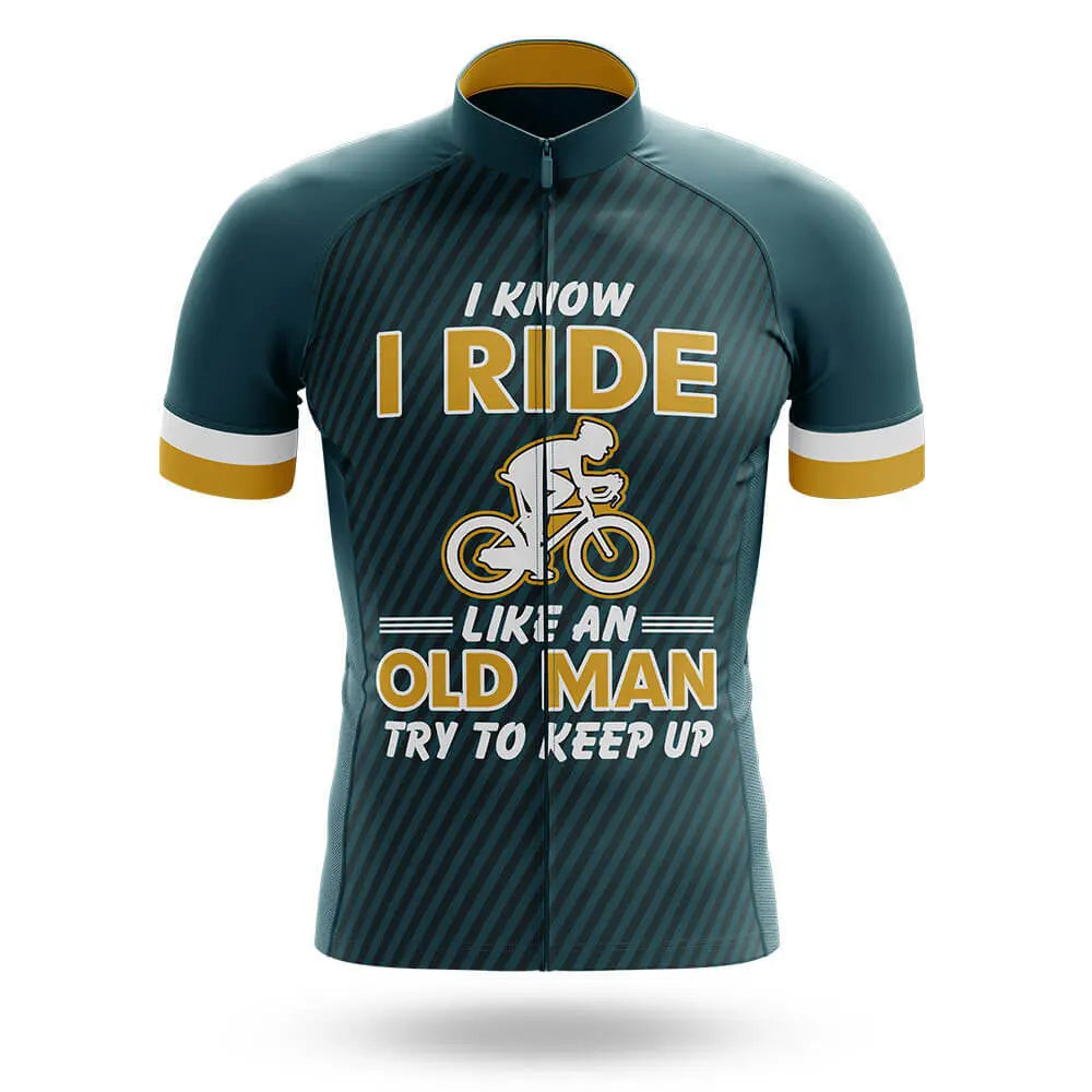 I Ride Like An Old Man V3 - Men's Cycling Kit