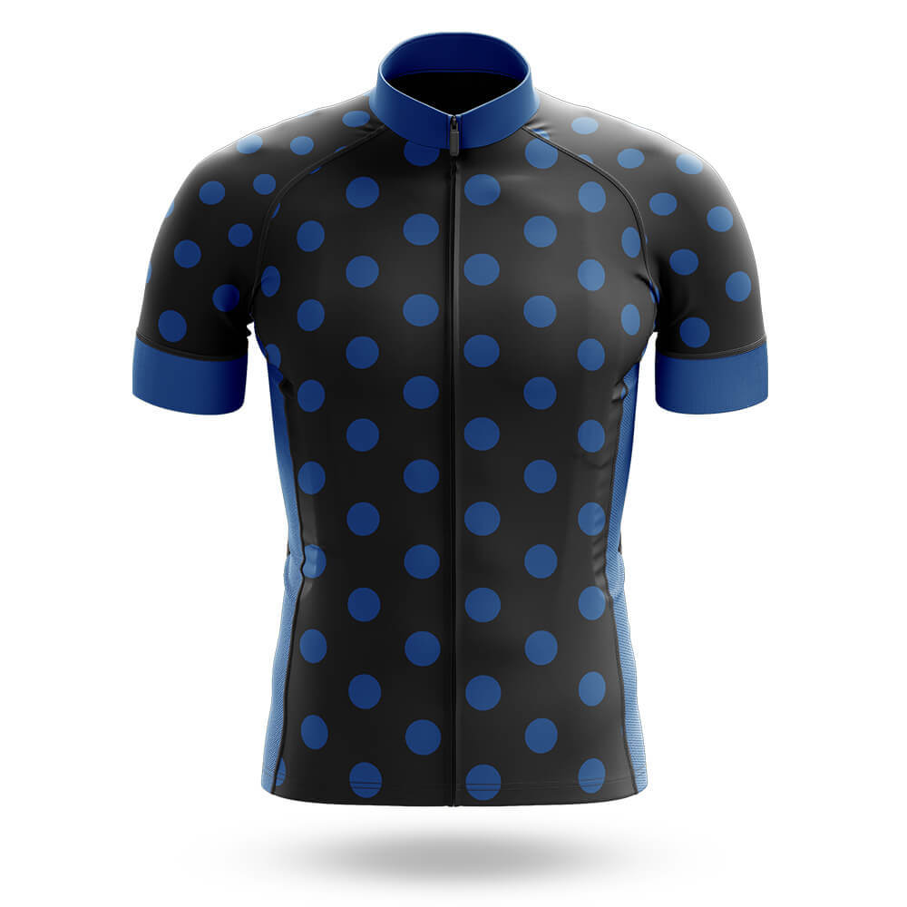 Black Polka Dot Cycling Jersey