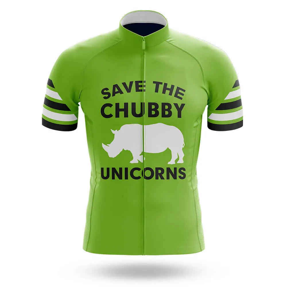 The Chubby Unicorn V6 - Green - Men's Cycling Kit