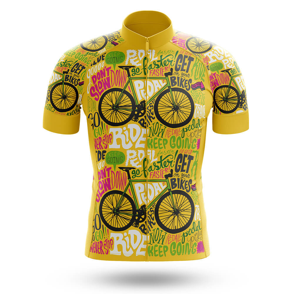 Never Stop Riding - Men's Cycling Kit
