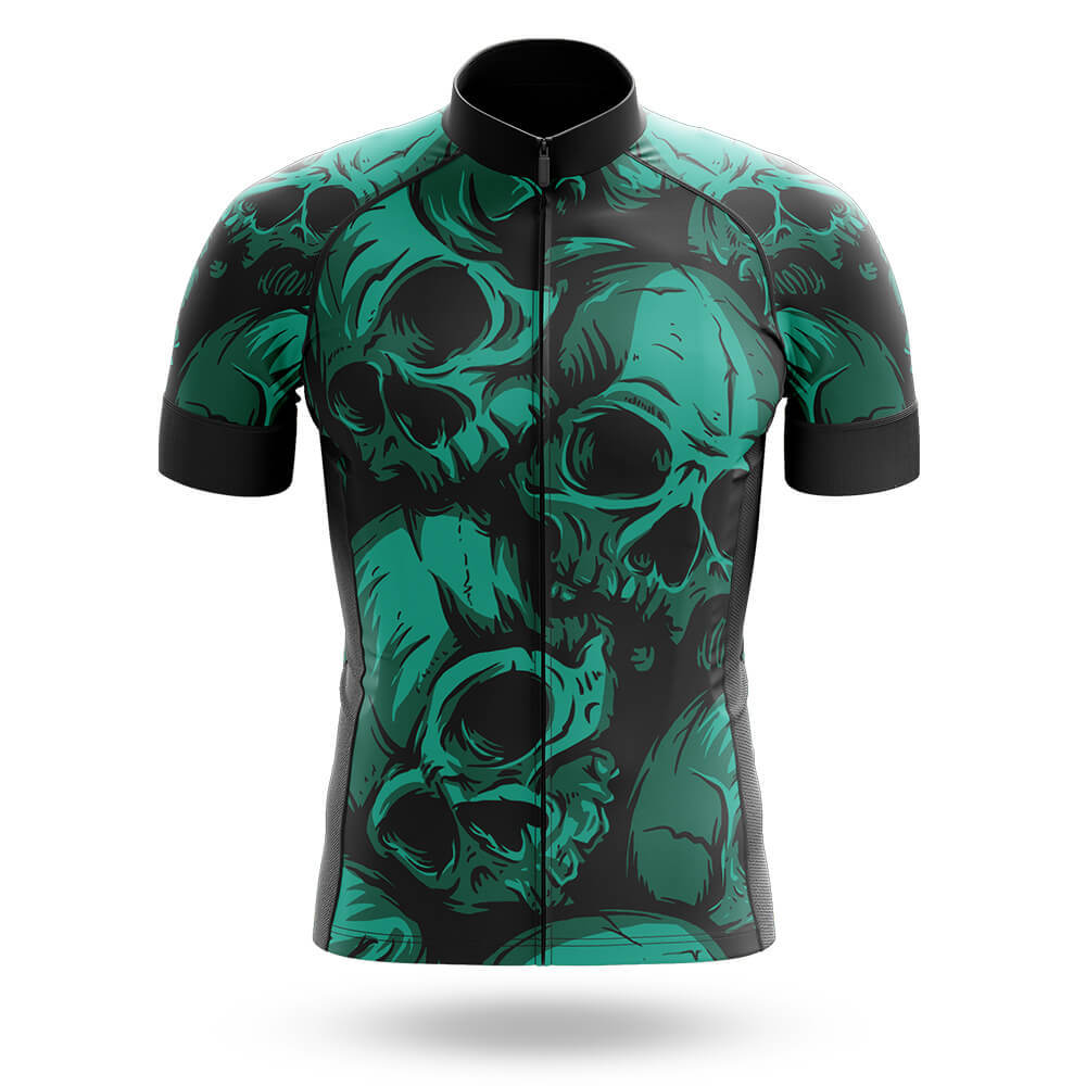 Green Skulls - Men's Cycling Kit