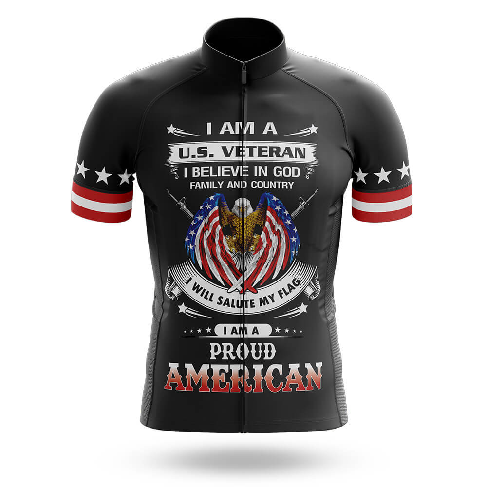 Proud US Veteran - Men's Cycling Kit