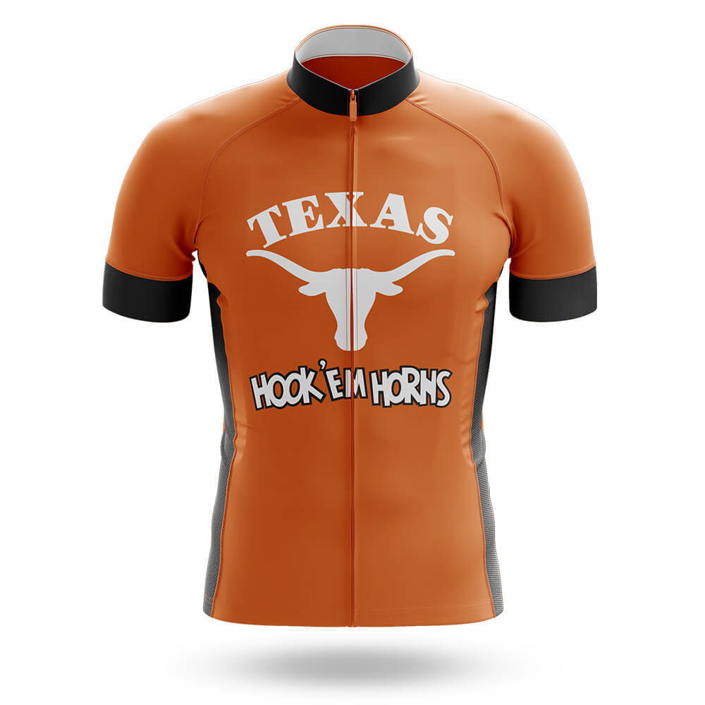 Texas Hook'em Horns - Men's Cycling Kit