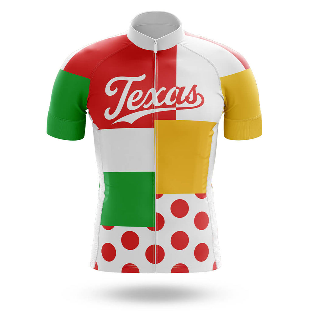 Texas 1985 Grand Tour Inspired Men's Cycling Jersey - Men's Cycling Kit