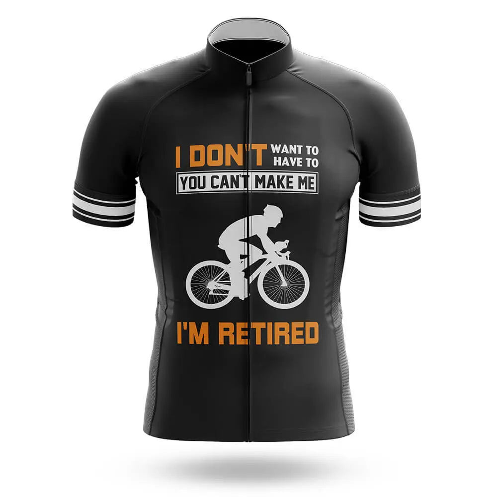 I'm Retired - Black - Men's Cycling Kit