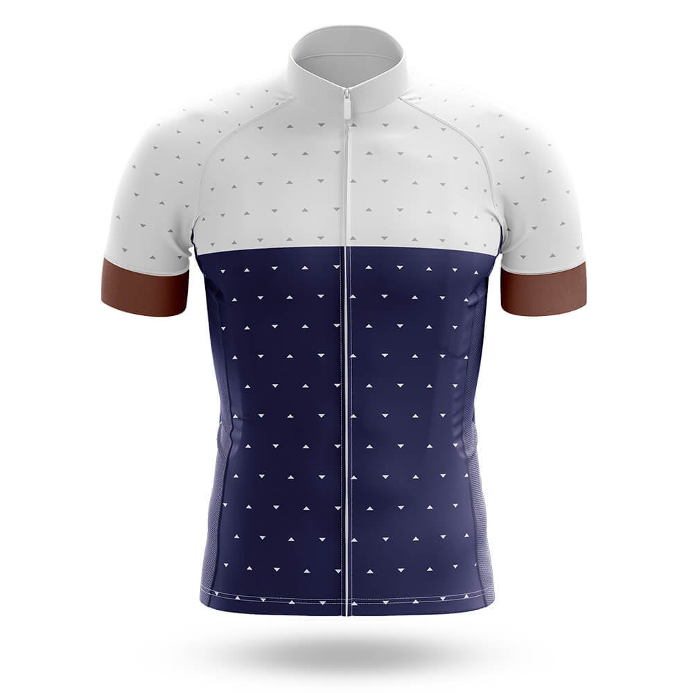 Blue And White - Men's Cycling Kit