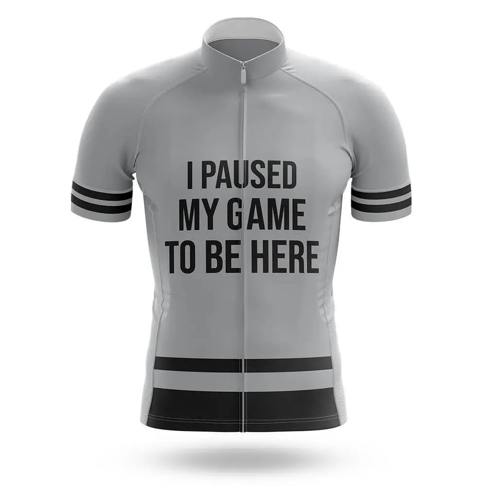 I Paused My Game - Men's Cycling Kit