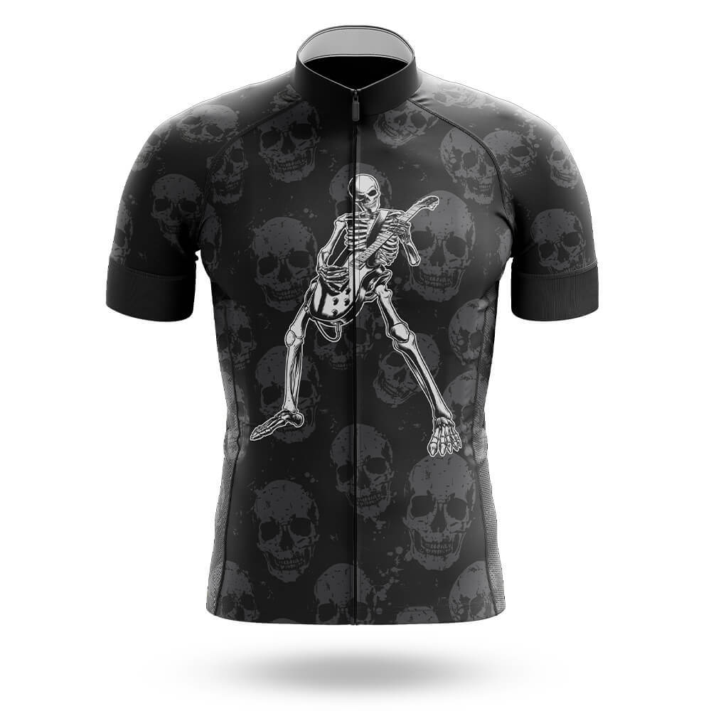 Skeleton Playing Guitar - Men's Cycling Kit