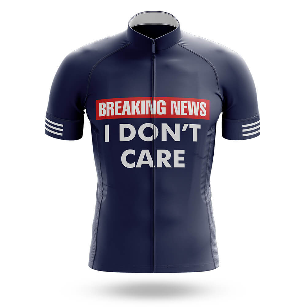 Breaking News: I Don't Care - Men's Cycling Kit