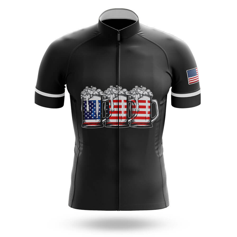 Beer American Flag - Men's Cycling Kit